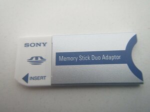 SONY memory stick adaptor secondhand goods 