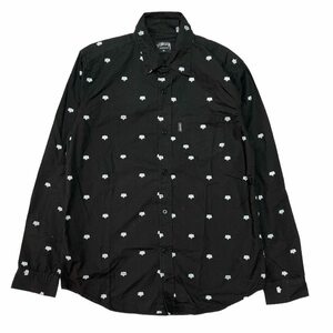 STUSSY ステューシー　Print Shirts ブラック サイズ:M