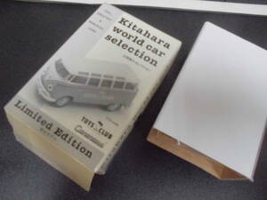 ★内袋未開封・新品！★Kitahara world car selection「フォルクスワーゲン・バスサンバNo.000 VW Bus Samba」（1）（椅子下保管）　　