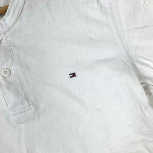 トミーヒルフィガー 半袖Tシャツ ホワイト L YS554の画像4