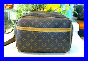 ○中古 ルイ・ヴィトン LOUIS VUITTON M45254 モノグラム リポーターPM ショルダーバッグ B0065