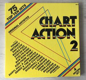 CHART ACTION2THIN LIZZY MOTORHEAD GENESIS GRAHAM BONENET THE BOOMTOWN RATS TOYAH SAD CAFE UK record 