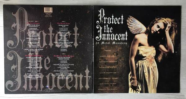 PROTECT THE INOCCENT UK盤　BLACK SABBATH DEEP PURPLE MOTORHED JUDAS PRIEST RUSH DIO SAXON MEGADETH RUSH ANTHRAX 