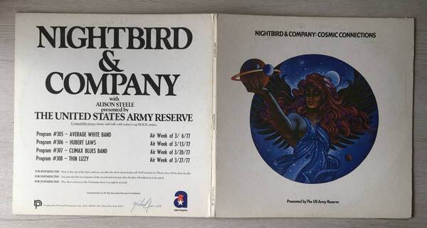 NIGHTBIRD & COMPANY RADIO SHOW US盤 THIN LIZZY AVERAGE WHITE BAND HUBERT LAWS CLIMAX BLUES BAND