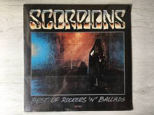 SCORPIONS BEST OF ROCKERS N' BALLADS メキシコ盤　新品未開封　一部シュリンクラップ破れ