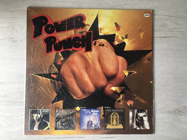 POWER PUNCH 香港盤 新品未開封 DEEP PURPLE BON JOVI CINDERELLA IGGY POP THE MISSION YNGWIE MALMSTEEN STATUS QUO