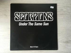 SCORPIONS UNDER THE SAME SUN フランス盤　PROMO