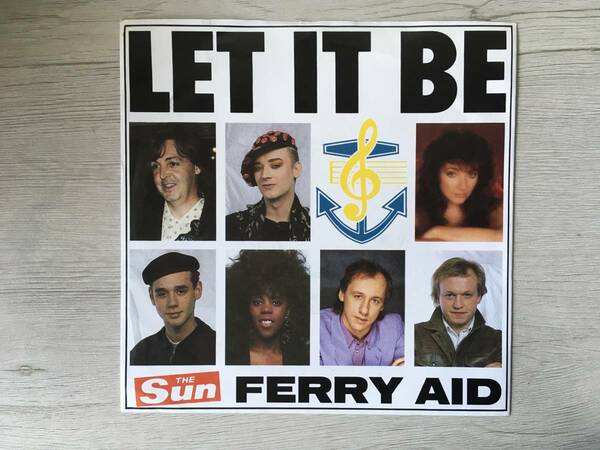 FERRY AID LET IT BE UK盤　THE BEATLES KATE BUSH GARY MOORE