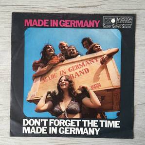 MADE IN GERMANY DON’T FORGET THE TIME ドイツ盤