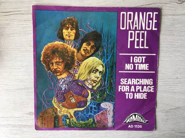 ORANGE PEEL I GOT NO TIME ドイツ盤