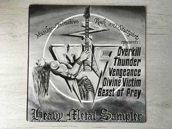 MIR HEAVY METAL SAMPLER ドイツ盤　OVERKILL THUNDER VENGENCE DIVINE VICTIM BEAST OF PREY