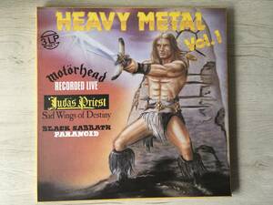 HEAVY METAL VOL.1　ドイツ盤　３LP BOX SET MOTORHEAD JUDAS PRIEST BLACK SABBATH