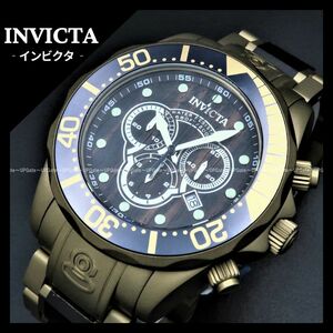 ウッド文字盤★武骨なカーキ INVICTA Pro Diver 38676　インビクタ　プロダイバー