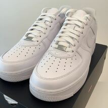 28.5cm US10.5 Supreme NIKE AIR FORCE 1 Low エアフォース スニーカー シュプリーム 新品未使用 白 ホワイト White ナイキ_画像5