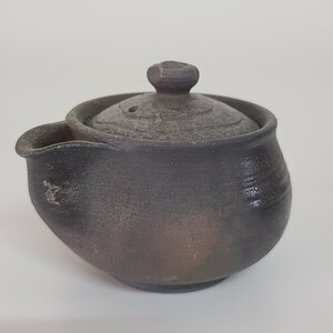 to49). bin unused Ono wide person inspection : small teapot Bizen . Yakishime . tea utensils . tea utensils small teapot 