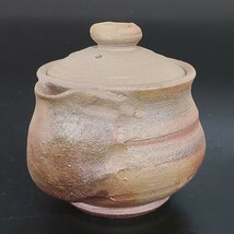 ノ82) 宝瓶 未使用 小野広人 検:急須 備前焼 焼締め 煎茶道具 煎茶器 急須 萩焼_画像1