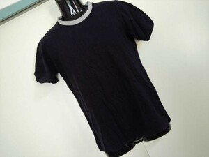 kkyj1432 ■ Clueman ■ Tシャツ トップス カットソー 半袖 濃紺 ダークネイビー コットン Mサイズくらい