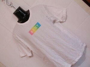 ssy148 BROWNY 半袖 Tシャツ ホワイト ■ フロントプリント ■ 刺繍 ■ クルーネック 丸首 シンプル トップス LLサイズ