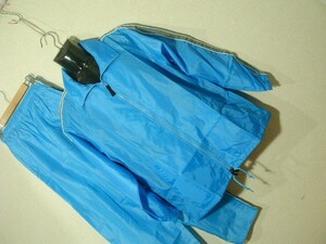 ssy5622 nepuca # rainsuit # setup blue jacket long pants plain M size waist 76-84 height 165-175cm