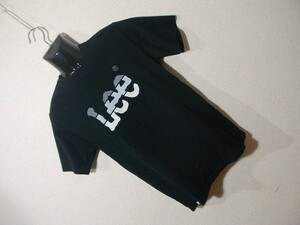 ssy5829 Lee リー 半袖 Tシャツ ブラック ■ フロント プリント ■ クルーネック シンプル 綿100 Mくらい