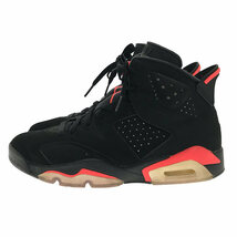 【美品】 NIKE / ナイキ | 38466 060 AIR JORDAN 6 RETRO GS BLACK INFRARED エア ジョーダン 6 レトロ スニーカー | 27 | ブラック_画像2