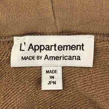 L'Appartement / アパルトモン | × Americana 別注 スウェット パーカー | F | ベージュ | レディース_画像5