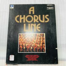 VHD A CHORUS LINE Victor ビクター_画像1