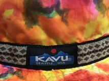 国内正規品 KAVU カブー シンセティック ストラップ バケット ハット キャップ 帽子 タイダイL アメリカ製 USA_画像2