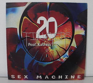 イタリア盤　LP 20 FINGERS Feat.KATRINA / SEX MACHINE DTR-1109　中古美品