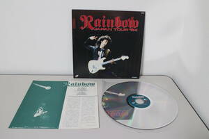 LD 　Rainbow / JAPAN TOUR`84 TE-D030 中古美品