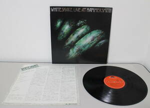 国内盤 LP WHITESNAKE　ホワイトスネイク　/ ライヴ・アット・ハマースミス 中古美品