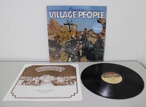 米国盤　シュリンク　LP 　CRUISIN' / VILLAGE PEOPLE 西城秀樹　YMCA NBLP-7118　中古美品