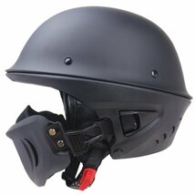 多機能ヘルメットバイクヘルメット フルフェイス ジェットヘルメット DOT 規格品 S-XXL 2色 組立式顎部分着脱できる XXL_画像1