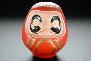  old . earth toy .. approximately 15cm 0814-5 for searching language -A10 inside Showa Retro . earth toy .. thing old .. old .. earth doll manners and customs ...daruma