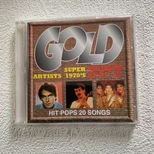 GOLD SUPER ARTISTS 1970'S BOX HIT POPS 20 SONGS 中古CD