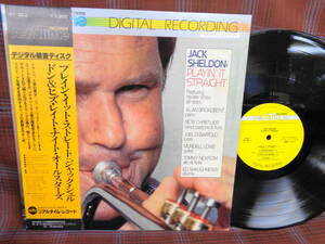 L#3735◆帯付LP◆ ジャック・シェルドン - プレイン・イット・ストレート JACK SHELDON Playin' It Straight RT-303