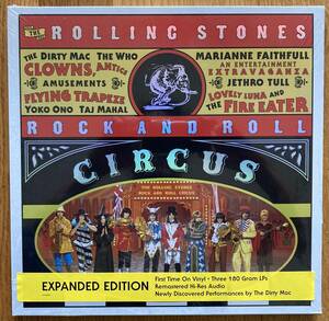 ◆ROLLING STONES/ローリング・ストーンズ◆EU盤3LP/ROCK AND ROLL CIRCUS/JOHN LENNON/THE WHO/TAJ MAHAL他/未開封新品