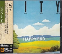 CD はっぴいえんど CITY ベストヒッツ 大瀧詠一 鈴木茂 細野晴臣 松本隆_画像1