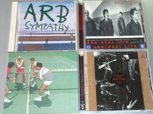 CD ARB album 4 pieces set A.R.B. stone ..SYMPATHY/REAL LIFE/EL DORADO/BALLADS AND WORK SONGS