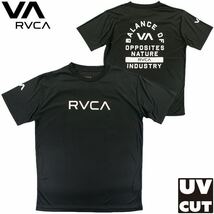 Mサイズ RVCA ルーカ 半袖 ラッシュTシャツ ラッシュガード 水陸両用 ルカ 水着_画像3