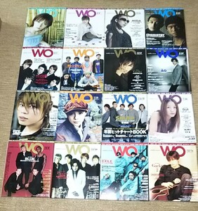 weekly oricon WO オリコン 2003~2004年 16冊セット [送料無料] 嵐/SMAP/Gackt/EXILE/松浦亜弥/後藤真希/安倍なつみ/西川貴教