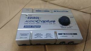 EDIROL AUDIO CAPTURE USB MIDI インターフェイス UA-20 ■B1