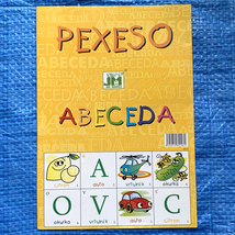 チェコの絵合わせゲーム PEXESO ABECEDA 210x297(mm)_画像1
