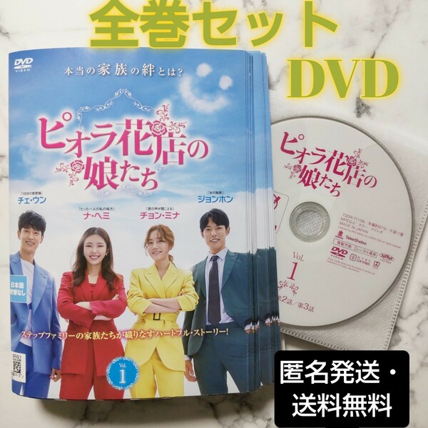 ナ・ヘミ★チョン・ミナ★チェ・ウン『ピオラ花店の娘たち』レンタル落ちDVD★全巻★韓国ドラマ