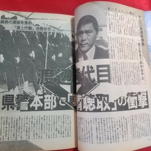 ★超激レア/入手困難★ 実話ドキュメント 1996年4月号 ～渡辺五代目 県警本部で「事情聴取」の衝撃～ 若き憂国の志士たち 大日本忠誠同志会の画像5