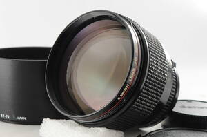 ★超美品★ Canon FD 85mm F1.2 L NEW 16A♪ くもりのない希少な完動品のレンズです♪#148