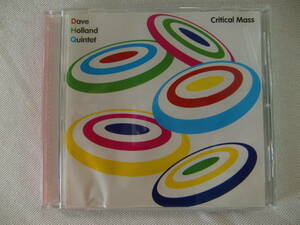 Dave Holland Quintet デイヴ・ホランド / Critical Mass - Chris Potter - Robin Eubanks - Steve Nelson - Nate Smith