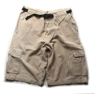  outdoor series! 90s USA made prana pra na Vintage climbing half cargo pants shorts popular color beige M men's old clothes 