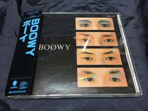 ●CD◆BOOWY／BOOWY（ボーイ）　◆CA32-1148　旧規格/角丸帯　◆帯付き