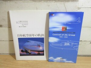 2K1-2「JAL 40th ANNIVERSARY 日本航空40年の軌跡/JALグループ 50年の軌跡 CD-ROM」1992年 日本航空株式会社 空港